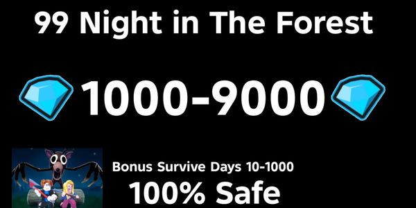 Akun 99 Night in The Forest - Bonus Diamonds