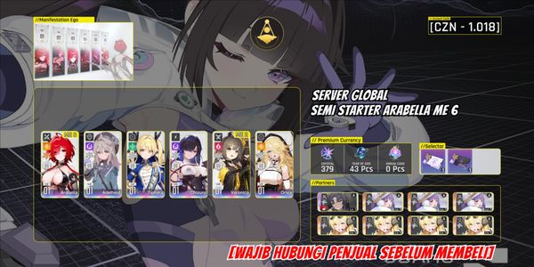 [GLOBAL] Arabella ME 6 साइन + Adelheid + Tiphera + Chizuru + Veronica ME 2 + Orlea | CZN - 1018