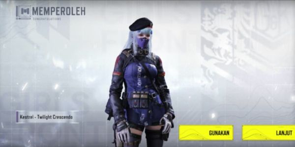 Call Of Duty Mobile खाली अकाउंट char GFL Kestrel