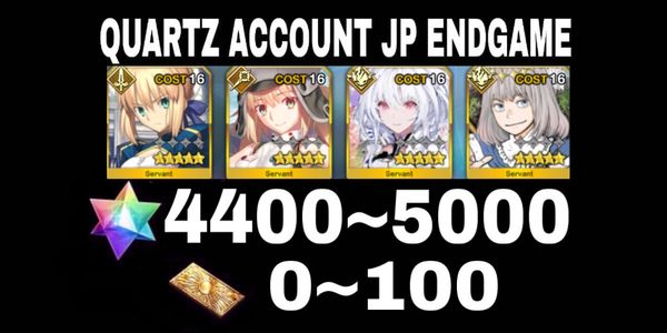 Account SQ FGO JP Quad Support+Free SSR