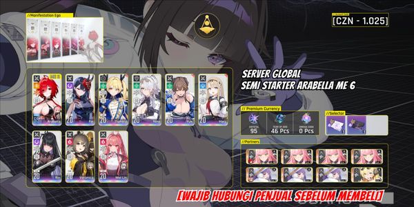 [GLOBAL] Arabella ME 6 + Fei + Tiphera + Nine + Yuki + Haru ME 1 + Rin + Veronica ME 1 + Meilin | CZN - 1025