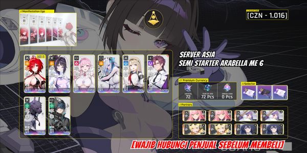 [ASIA] Arabella ME 6 + Hilde + Narja + Haru + Kayron + Hugo + Luke | CZN - 1016