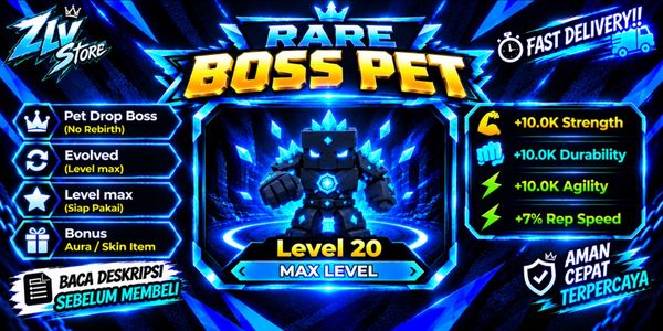 Evolved Rare Boss || OP Pet