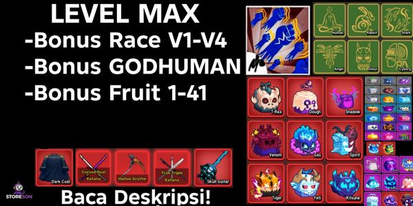حساب مستوى ماكس GODHUMAN