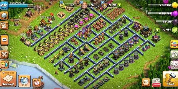 TH 17 MAX | HERO 85-100-68-75-40-20 | 10,000+ GEMS | ALL DEFENSES MAX, WALLS LEFT | 13 EPIC GEAR