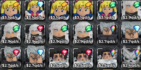 Secret Unit 1 in 1sx+ (random) | Anime Dice