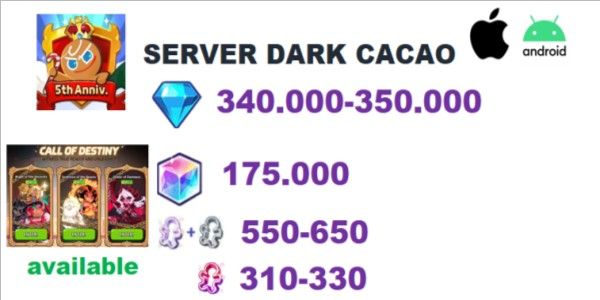 Gacha Account Cookie Run Kingdom Global Lite-01