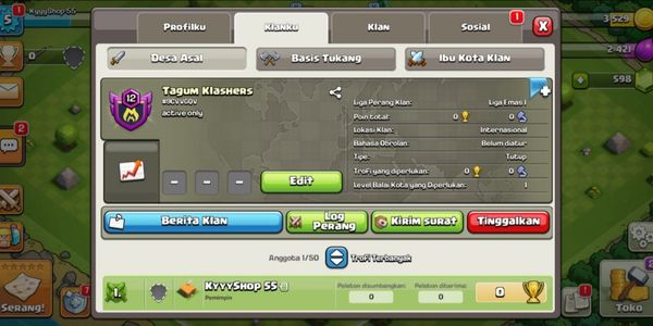 Clan Level 12 MURAH MERIAH