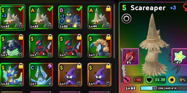 Starter Account DPS 1B+ Catch a Monster