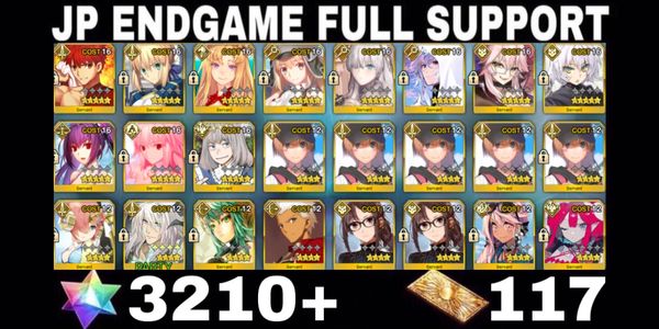 FGO JP SQ Account Muramasa+Support+SSR