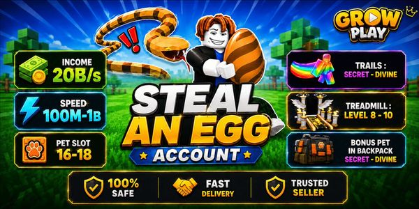 รายได้ 20B+/วินาที | Akun Steal An Egg