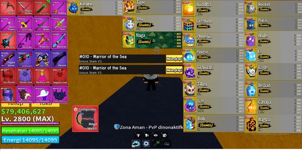 AKUN BLOX FRUIT PERM DRAGON - 3