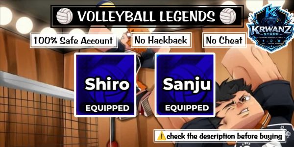 계정 Volleyball Legends || Shiro + Sanju