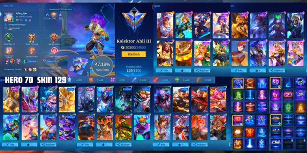 CHEAP PERSONAL MOBILE LEGENDS ACCOUNT