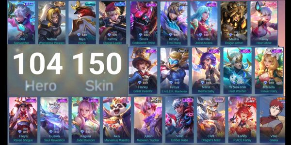 Akun Mobile Legend GG Murah (#42)