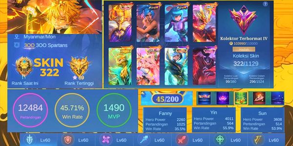 #97 CHEAP MOBILE LEGENDS ACCOUNT