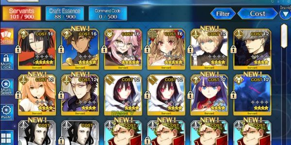 Starter Koyanskaya + Space Ereshkigal + Odymandias + Taigon Wang [FGO NA]