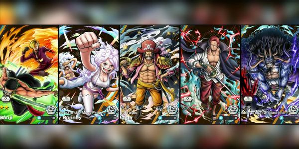 ไอดี 5 Extreme RDs 1000 Zoro Sanji EX Max Bonney EX Roger EX Shanks Red EX Kaido EX V2 [Android]