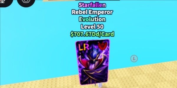 Starfallen Rebel Emperor 707,67Dd/Carta