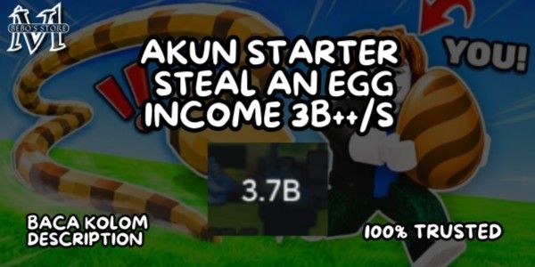 STARTER-ACCOUNT EINKOMMEN 3B$++/s | Steal An Egg
