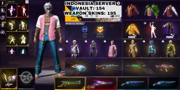 COMPTE FREE FIRE VIERGE