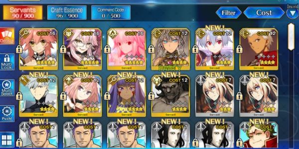 Starter-Archetyp: Erde + Koyanskaya Light + Tamamo no Mae + Kaleid (HP) [FGO NA]
