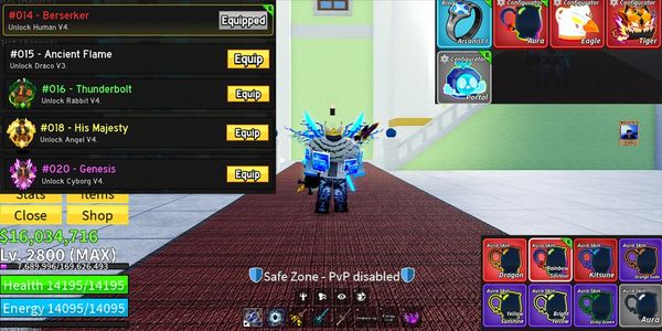 Bloxfruit Account - Basic Portal + 5v4