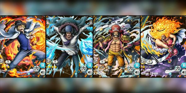 ไอดี 4 Extreme Sabo EX Max Kuzan EX Max Roger EX Big Mom EX [Android/iOS]