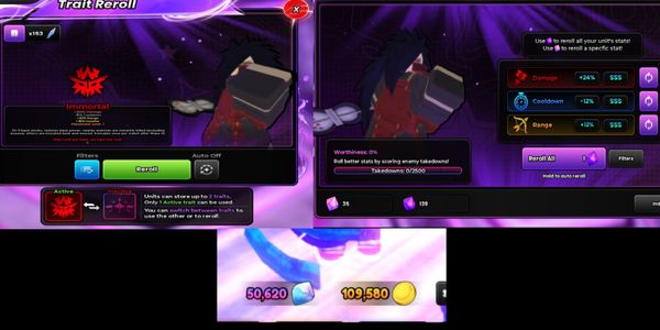 Account iniziale Anime Origins Evo madara immortale+Overseer (mitico casuale)