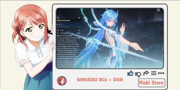 अकाउंट Quingxiao RC6 + SIGN