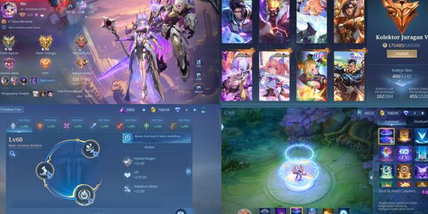 GÜNSTIGER ML ACCOUNT EX GLORY SKIN 489 ALLES MAX RECALL TAS" LEGEND FRANCO, ALUCARD ASPIRANT VEXANA ANGELA SKIN COLLAB VIELE