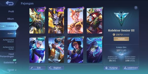 MOBILE LEGEND ACCOUNT | SENIOR SAMMLER | GÜNSTIG & GARANTIERT
