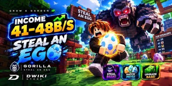 حساب 40B/S دخل Steal An Egg