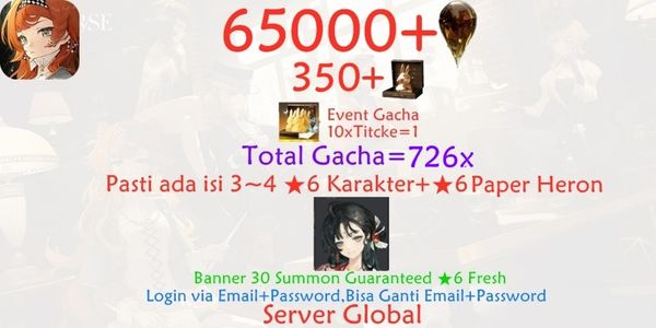 Akun Gacha Reverse 1999-9