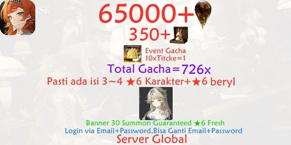Akun Gacha Reverse 1999-11