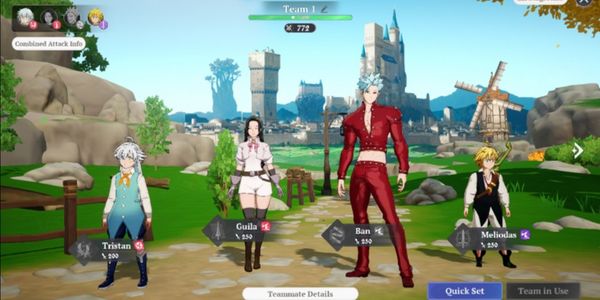 7ds Origin | 스타터 Ban & Meliodas [Sea]