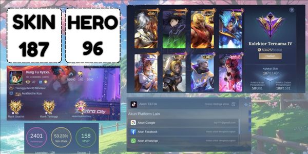 COLECCIONISTA RENOMBRADO 4 CHOU STREET FIGHTER, AMON SOUL VESSEL, KARIE STAR, JULIAN JJK 96 HÉROE 183 SKIN