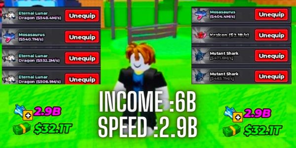 ACCOUNT Steal An Egg REDDITO 6B / VELOCITÀ 2.9B