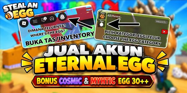 Steal Egg Hesabı | Ücretsiz Eternal Egg | Bonus Cosmic + Mythic Egg