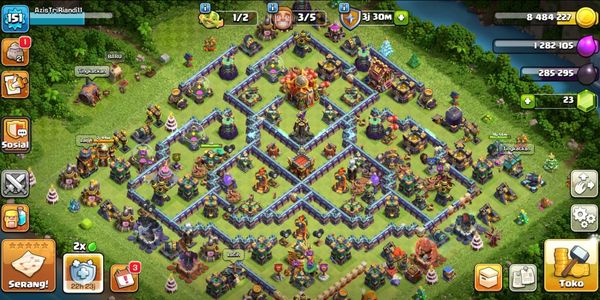 Th 16 Semi Maxx Base Buena Héroe Alto Nivel. Equipo de Héroe con Habilidad Épico Completo (18). ¡Cuenta GG Más Barata Genial!