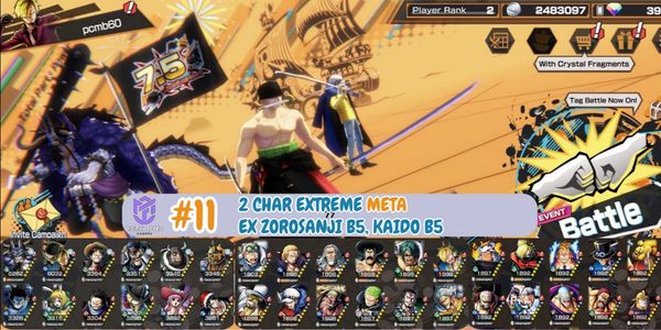 AKUN ONE PIECE BOUNTY RUSH SESUAI FOTO #11