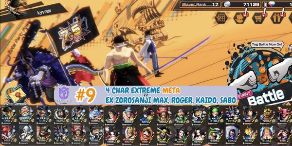 ONE PIECE BOUNTY RUSH ACCOUNT WIE AUF DEM FOTO #9