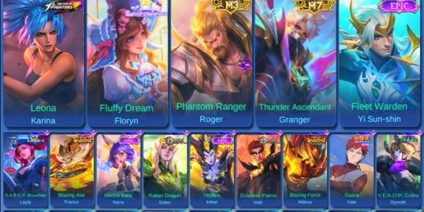 #036 Cheap MLBB Account – Complete Skin Collection – Guaranteed Anti HackBack