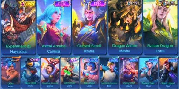 #037 Cheap MLBB Account – Complete Skin Collection – Anti HackBack Warranty