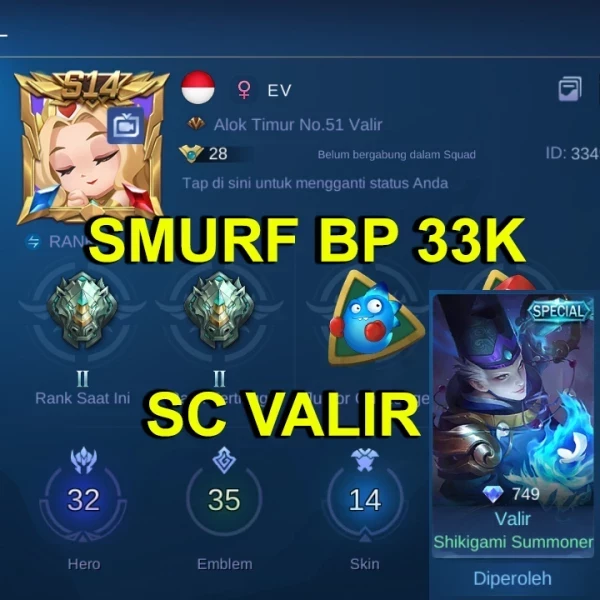 EPIC | SC VALIR | BP 32K | ALL UNBIND