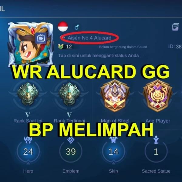 EPIC | HERO 24 | SKIN 14 | TOP GPS ALUCARD