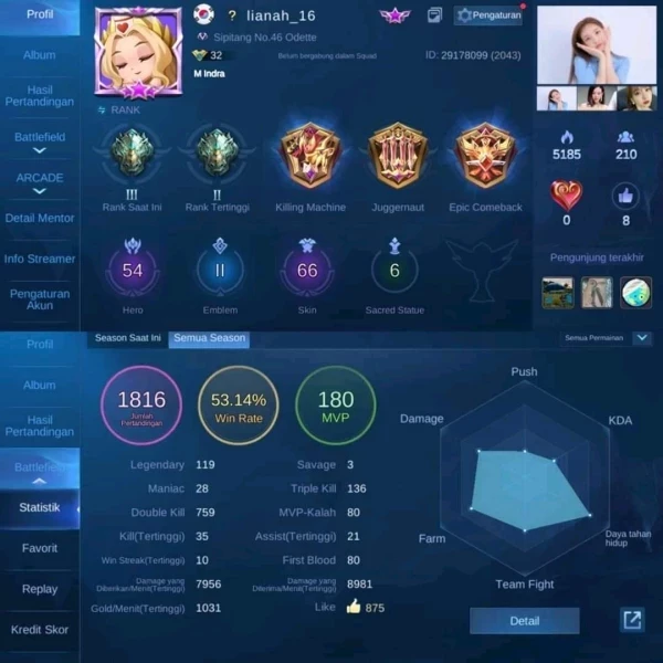 Cheap SL 8 emblem max 2 accounts