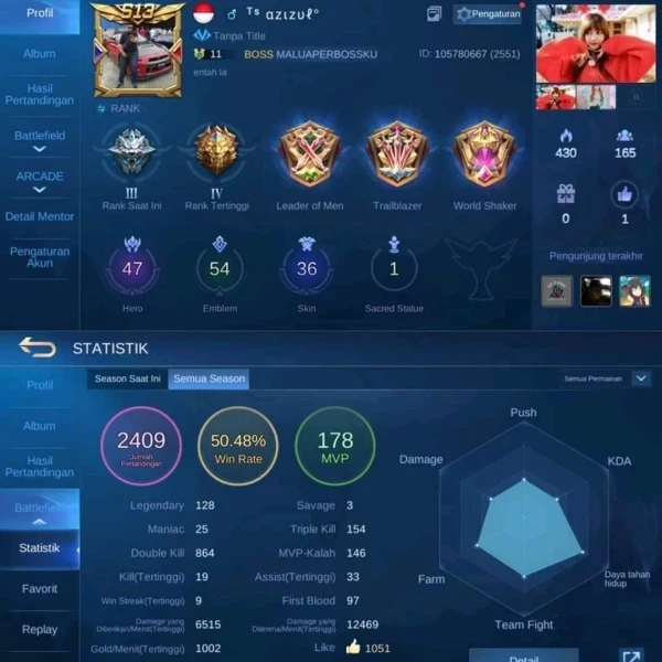 SL 2 Epic Roger account is cheap and cheerful